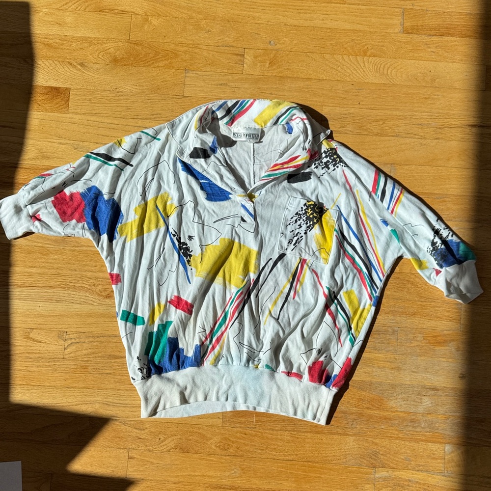 Men’s vintage colorful top